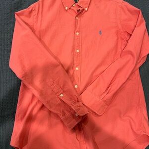 Polo by Ralph Lauren Men's Coral Shirt